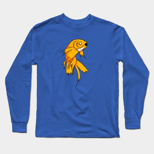 Dank Goldfish Long Sleeve T-Shirt by dankdesigns